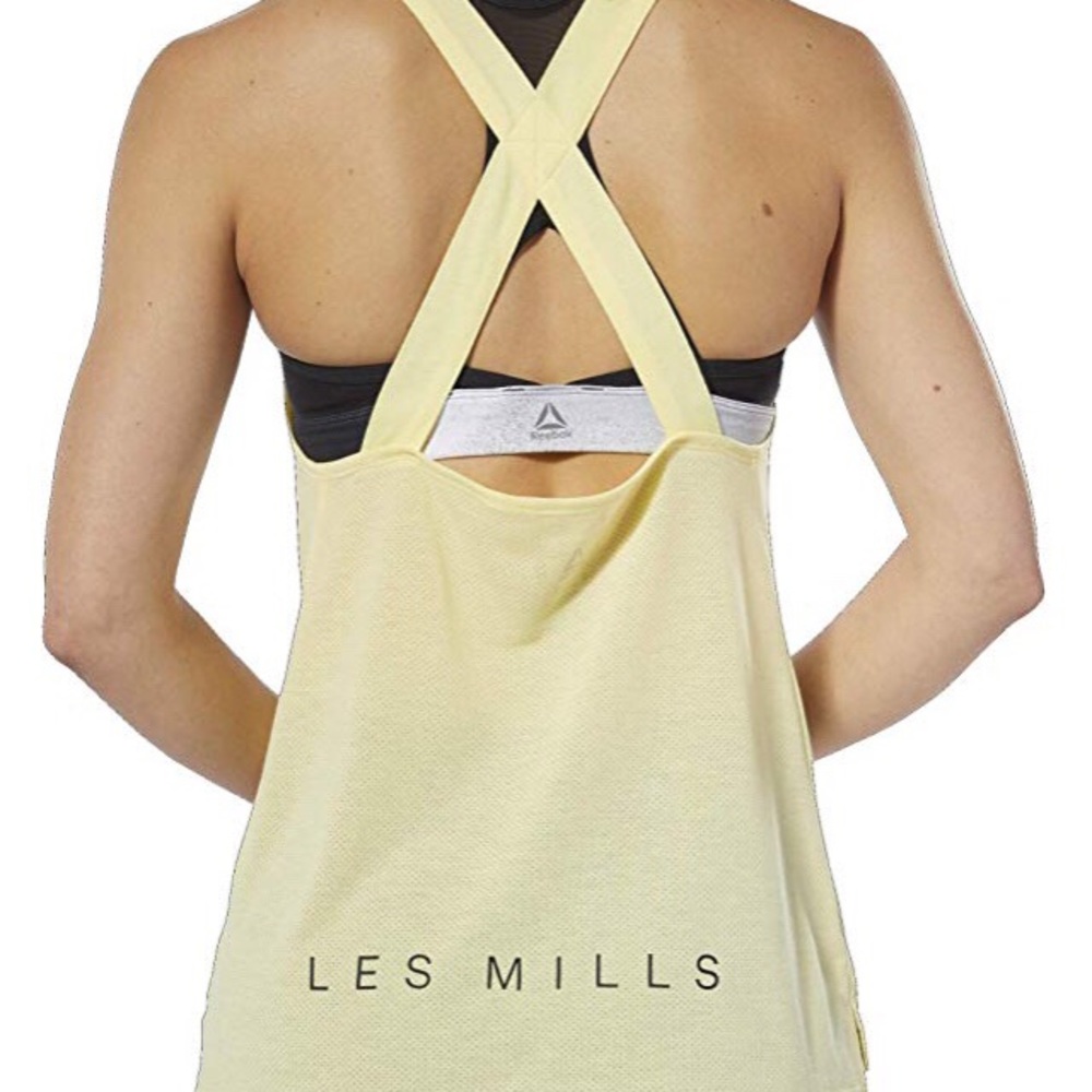Les Mills yellow tank